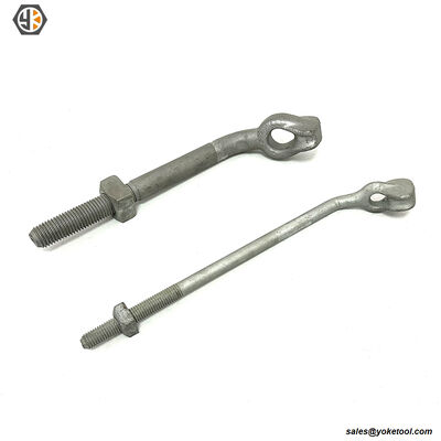 Pole Line Hardware Thimbleye Tripleye Expanding Anchors Cross-plate Anchor Rods