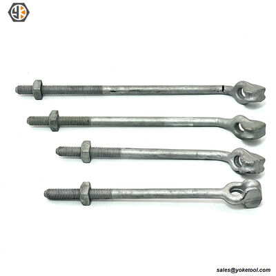 Pole Line Hardware Thimbleye Tripleye Expanding Anchors Cross-plate Anchor Rods