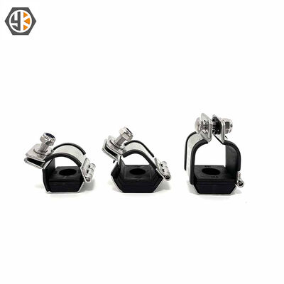 28-130mm Electrical Fittings Single Cable Cleats Stainless Steel IEC 61914 Certificated
