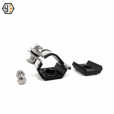 28-130mm Electrical Fittings Single Cable Cleats Stainless Steel IEC 61914 Certificated