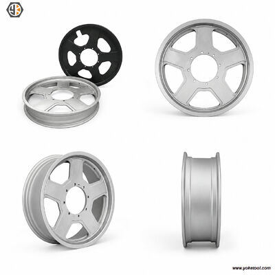 Low Pressure Die Casting Aluminum Wheels | High Strength Low Porosity | T6 Heat Treatment
