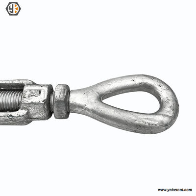 Drop Forged Turnbuckle HDG | ASTM F1145 Utility Hardware | Jaw & Jaw Galvanized Turnbuckle