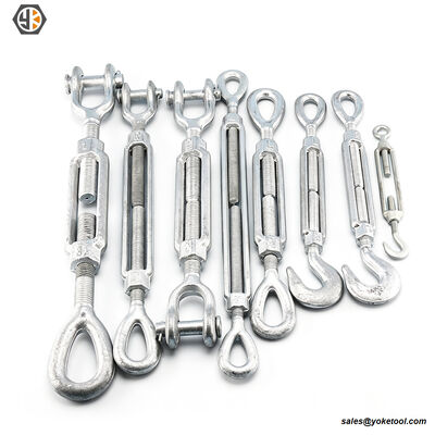 Stainless Steel Turnbuckle With Jaw End Fittings | Utility Pole Line Hardware
