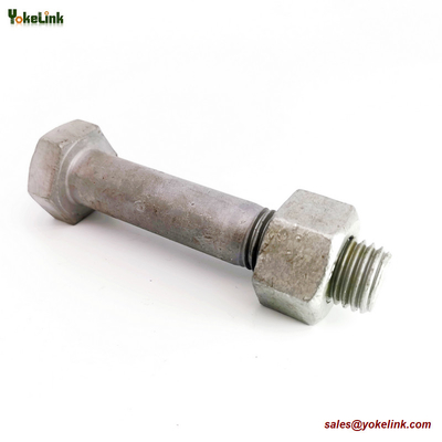 M22 ASTM F3125M Grade A325M Hot Dipped Galvanized Steel Structural Bolt w/A563 DH Nut & F436 Washer