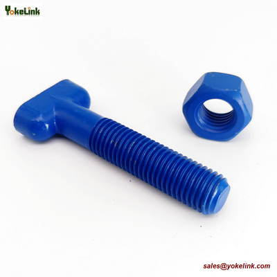 3/4"X4.5" Mechanical Joint Stainless Steel T-head bolt with Nut for Waterwork