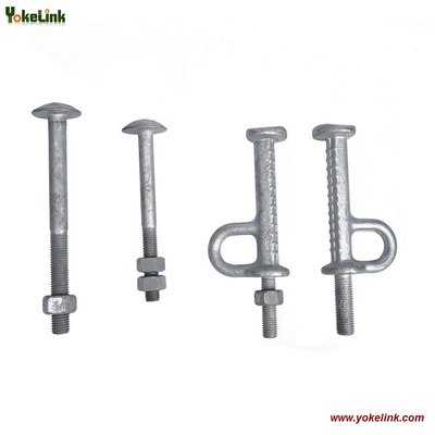 Galvanized Tower Pole Step 3/4" with Nut for Transmission Tower