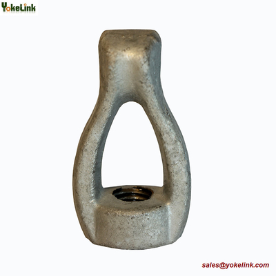 Hot Dip Galvanized Thimble Eye Nut 3/4" thimbleye nut for Power line Hardware