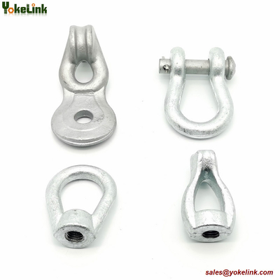 HDG Forged Thimble Eyelet 5/8" Angle Thimble Eyelet for Power Line Hardware