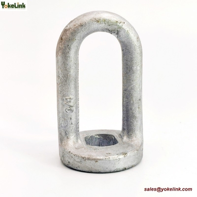 HDG 3/4" Thimble Eyelet 3/4" Forged Bolt Eyelet for Poleline Hardware