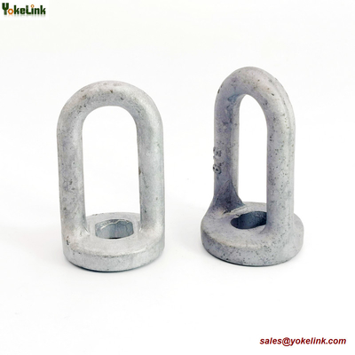 HDG 3/4" Thimble Eyelet 3/4" Forged Bolt Eyelet for Poleline Hardware