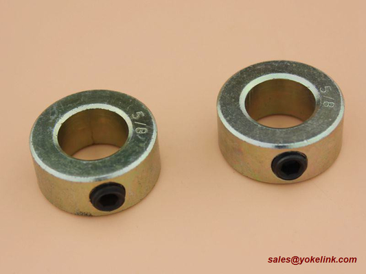 Carbon steel 25 mm set screw Shaft Collars with Zinc Plating