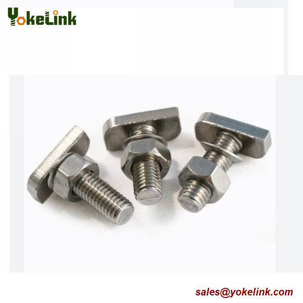 T-Bolt Stainless Steel T Bolts T-Slot T Head Bolt Hammer Screw M5 M6 M8 M10 M12