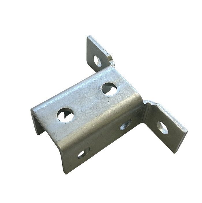 Electrogalvanized Wing Shape 90 Degree Connector Bracket For Solar Strut Channel Section