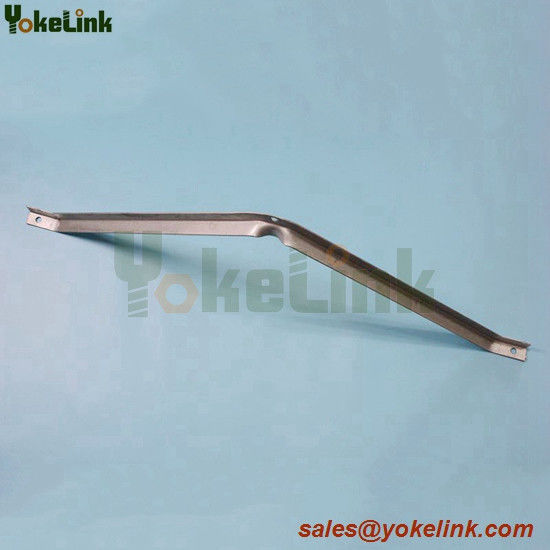 1 1/2'' x 1 1/2'' x 3/16 Galvanized double span V Crossarm Braces for poleline hardware
