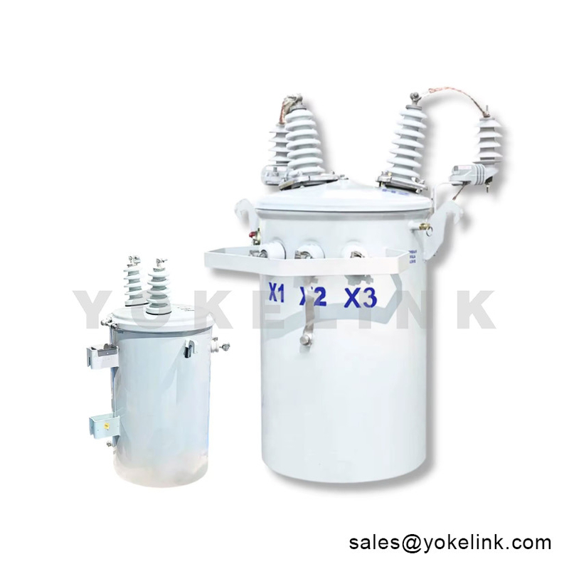 25kVA 37.5kVA Single Phase Oil-Immersed Power Transformer For Industrial Electricity