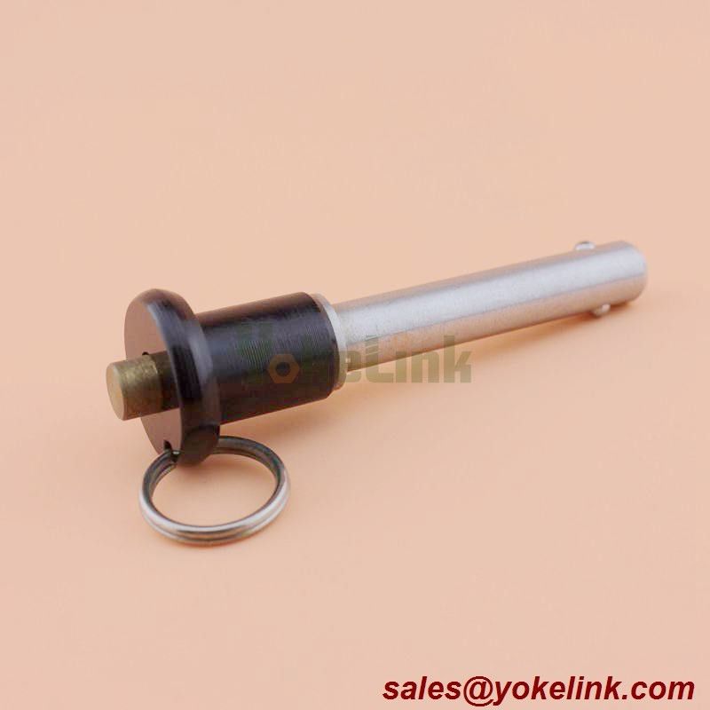 Double ball 304 stainless steel T handle release pin for auto pares 5/16" x 1"