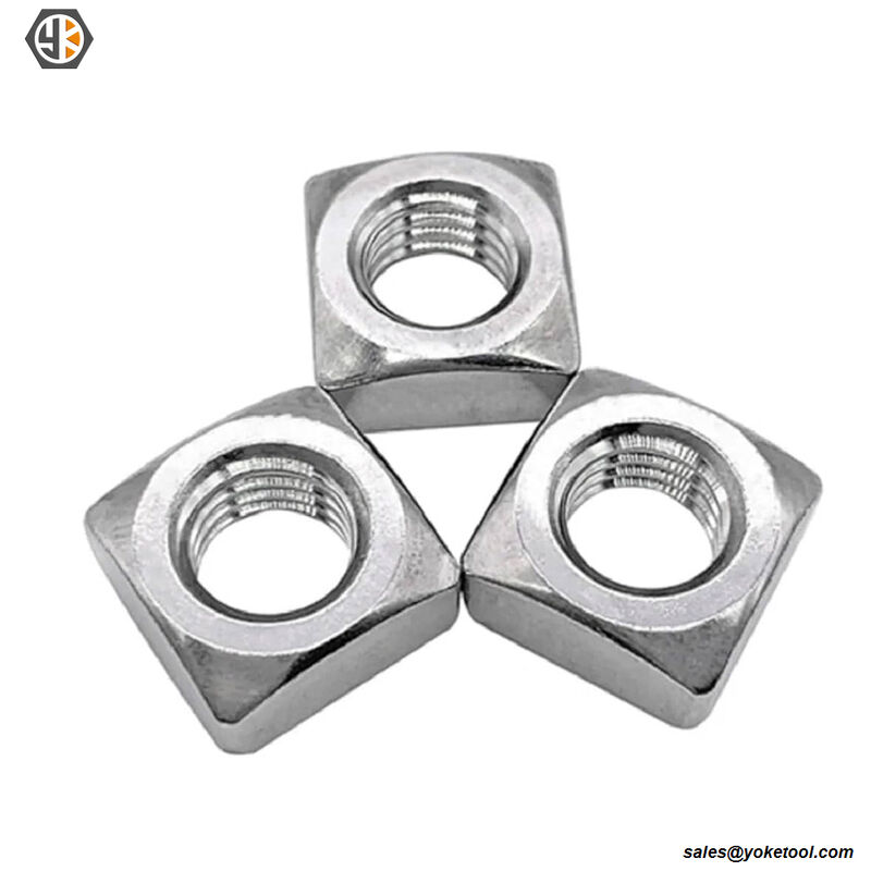 HDG Square Nut | Oversized Tapped Utility Nuts | IEEE C135.80 & CSA C83