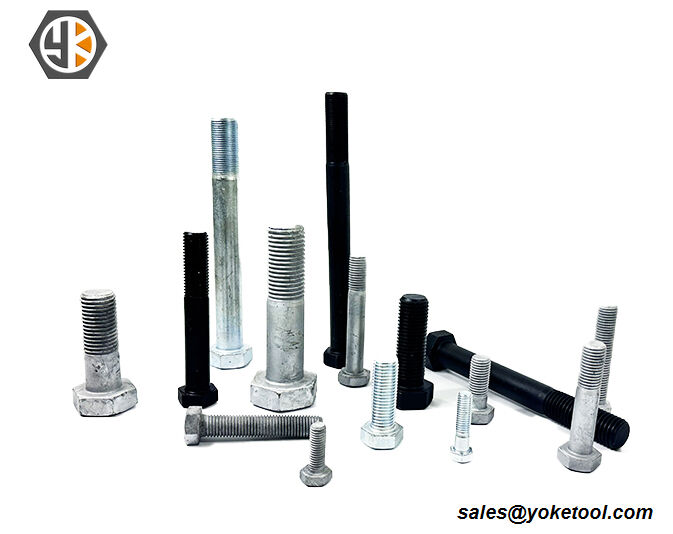 Grade 4.8/8.8/10.9/12.9 High Quality DIN931 DIN933 Bolts