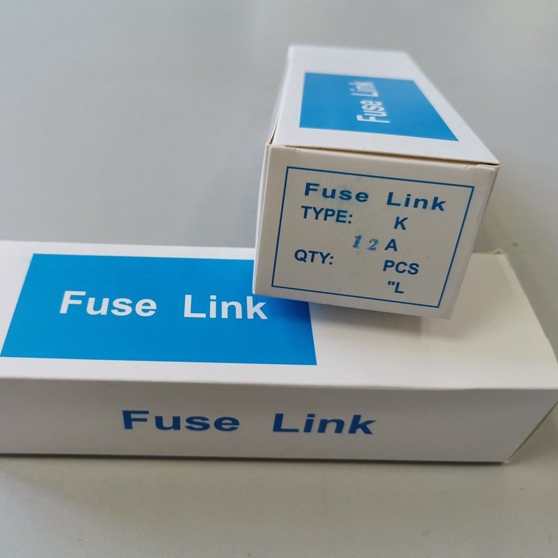 12A K type, T type,  11kv 33kv Button Head Fuse Link For Drop Out Fuses