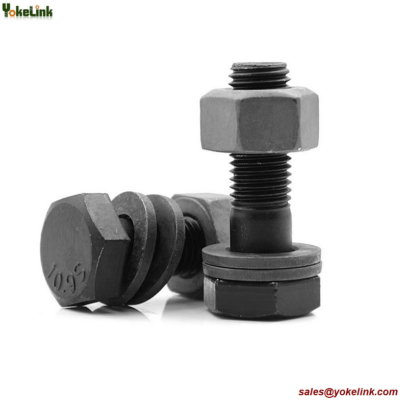 M16 EN 14399 DIN 6914 ISO 7412 DIN 7990 High strength Structural Bolts Class 8.8