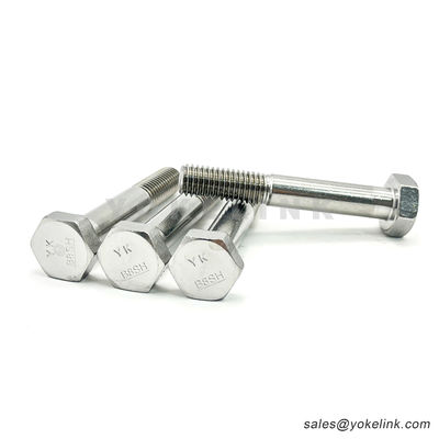 Acero inoxidable 316 ASTM A193 B8M B8 Clase 2 Cerrojo para fijaciones estructurales