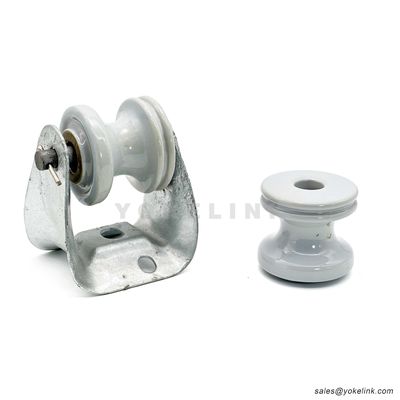 ANSI 53-2 Tipo de aislante de bobina de porcelana para líneas de transmisión para hardware de línea poliérea