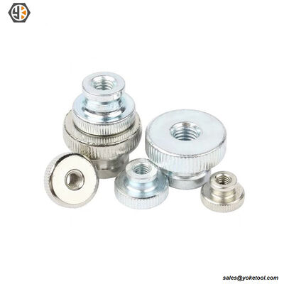 DIN466 Nueces de pulgar de acero inoxidable con cuello M3 M4 M5 M6 M8 M10